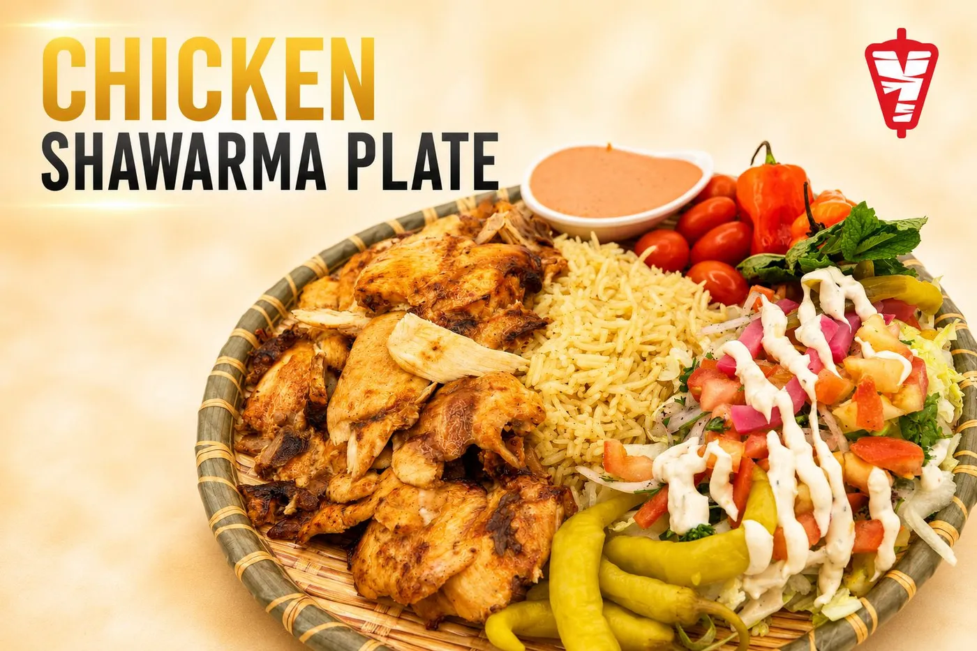 Chicken Shawarma Plate